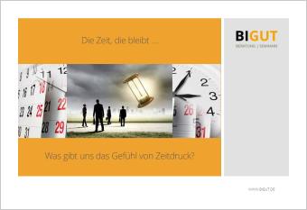 Seminar Die Zeit, die bleibt